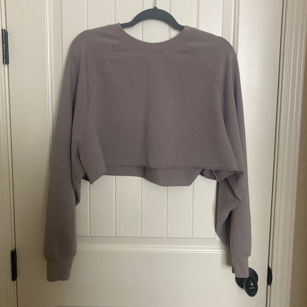 Alo Yoga Cropped Sweatshirt